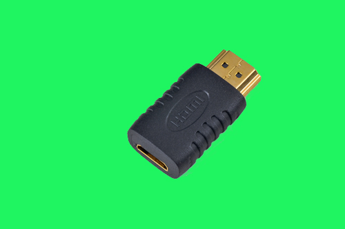 HDMI AM TO HDMI AF 180D轉(zhuǎn)接頭