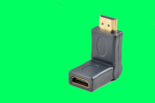 HDMI AM TO HDMI AF可旋轉(zhuǎn)式轉(zhuǎn)接頭
